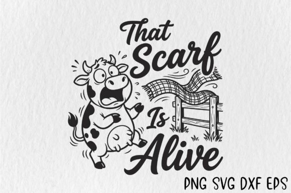 Alive Cow Graphics for Crafts