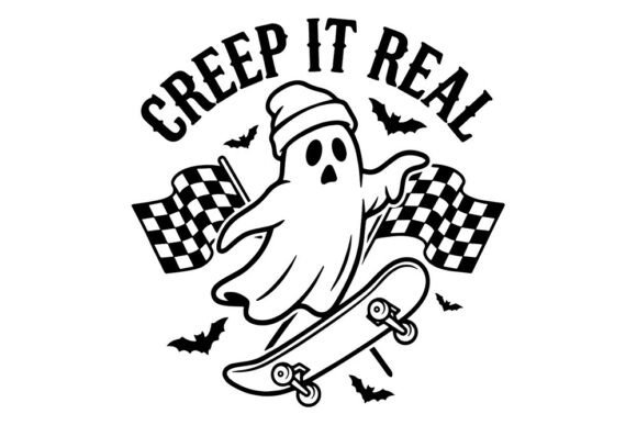 Creep It Real SVG: A Graphic Boost for Halloween Content