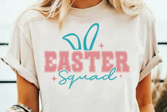 Easter Squad SVG Funny Easter SVG for Crafts and Graphics