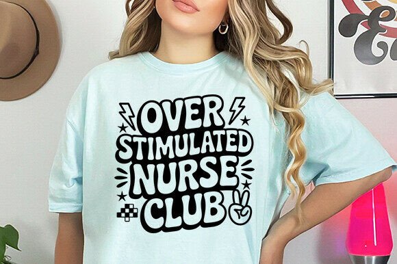 Fun Nurse SVG for Crafts and Graphics