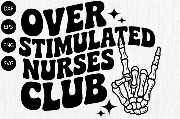 Fun Nurse SVG for Crafts and Graphics