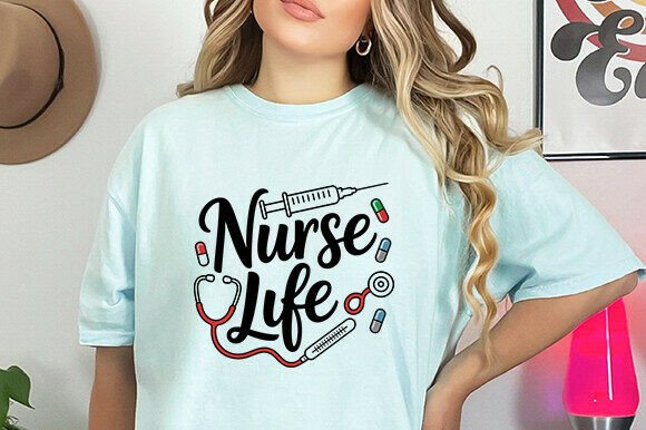Fun Nurse SVG for Embroidery Projects