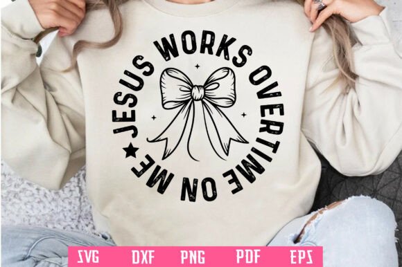 Funny Christian SVG PNG Coquette Graphics for Crafts