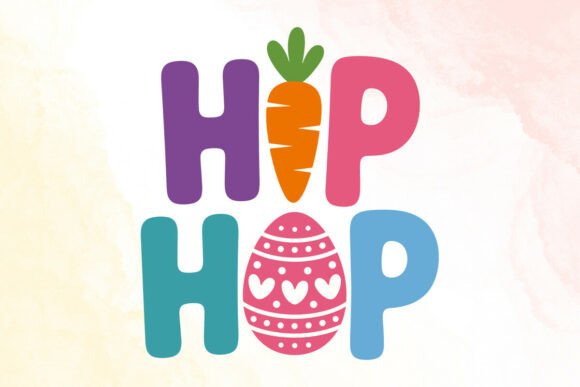 Hip Hop Easter SVG: A Bold Graphic for Creative Publishers