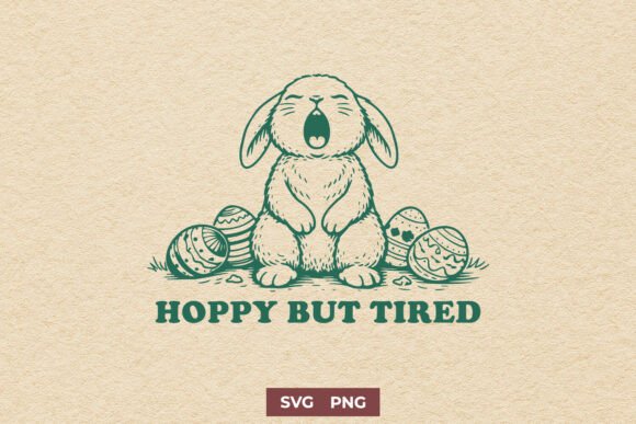 Hoppy But Tired SVG for Branding and Marketing