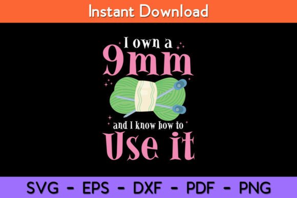 I Own a 9mm and Know How to Use If Funny Graphics