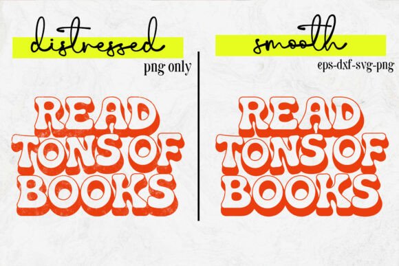 Read Tons of Books SVG for Creative Graphics and Crafts