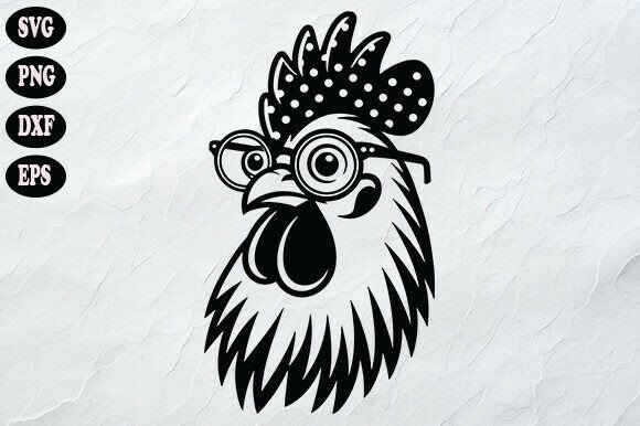 Rooster SVG for Graphics and Crafts