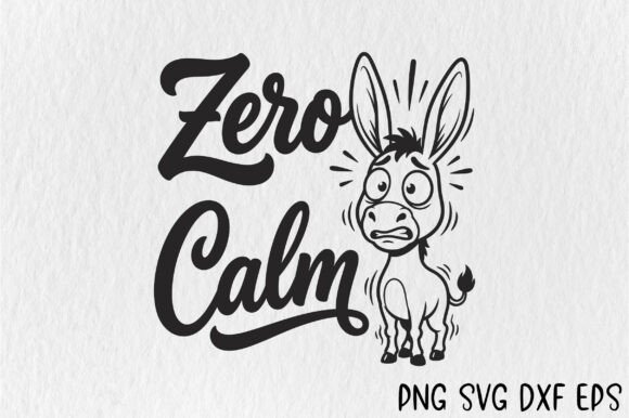 Zero Calm SVG for Crafts and Graphics